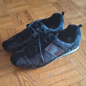 Coach Black and Gray Women's Sneakers